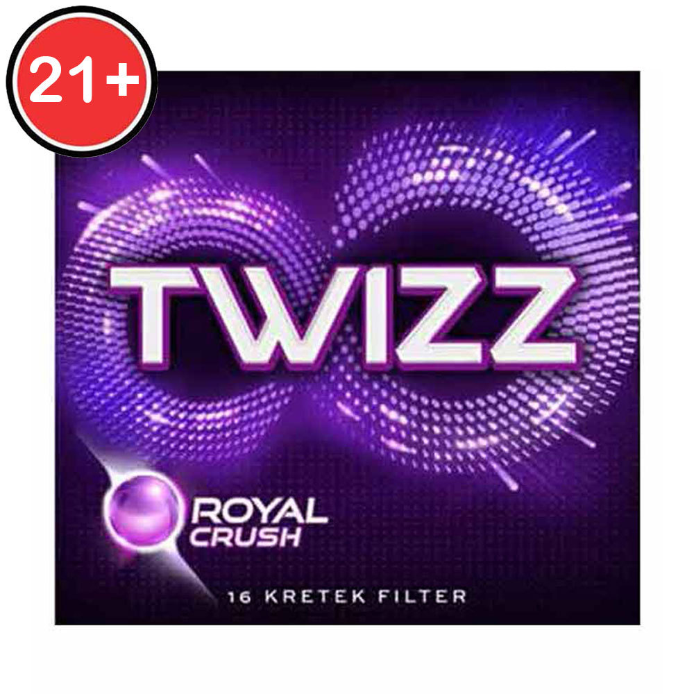 Jual TWIZZ ROKOK FILTER ROYAL CRUSH 16'S | Shopee Indonesia