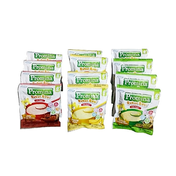 Jual Promina Renteng Bubur Bayi 6+ (Isi 8sachet @20gr) Renceng Beras ...