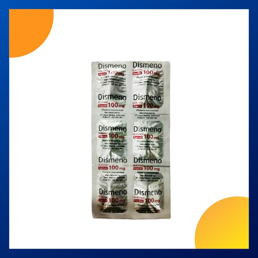 Dismeno 100 Mg Strip 6 Kapsul
