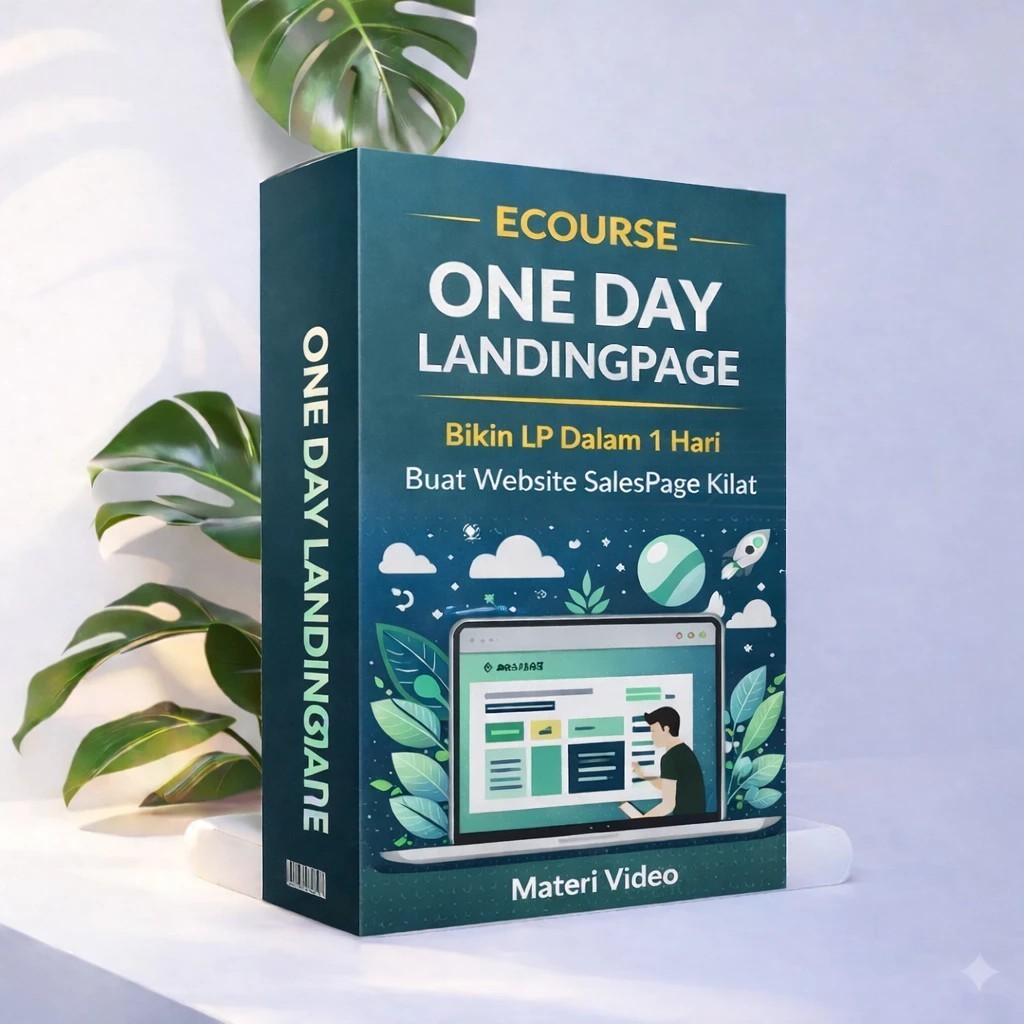ONE DAY LANDINGPAGE - Bikin LP Dalam 1 Hari - Buat Website SalesPage Kilat