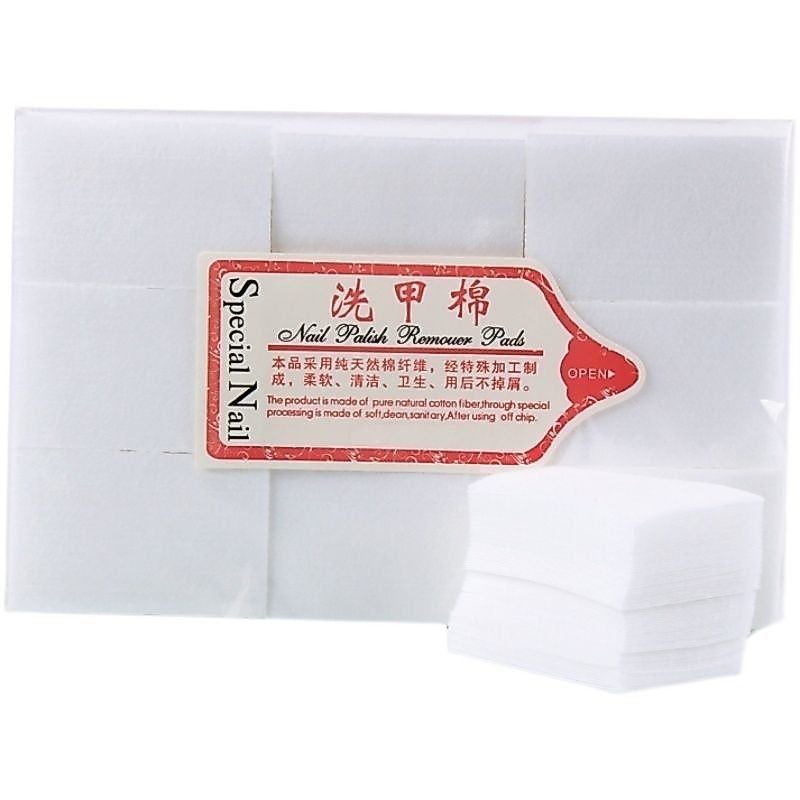 Kapas Kuku Tisue Kuku Tisu Kuku Kapas Nail Art Wipes Nail Art Kapas Tanpa serat
