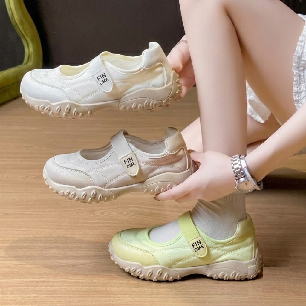 Jual FINDME 36-41 Sepatu Kekinian Wanita Cute Elegant Simple Kasual ...