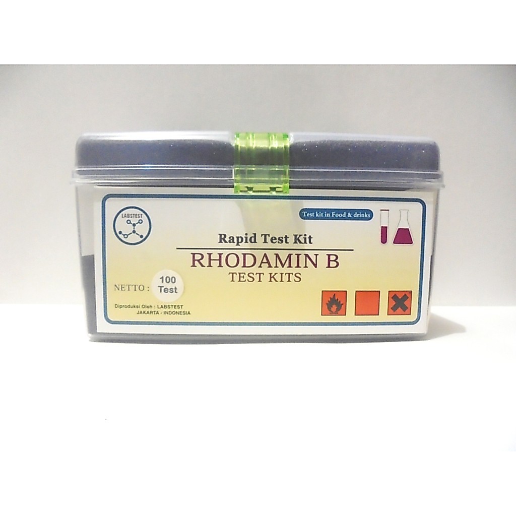Jual Testkit Kuantitatif Rhodamine B 100 test / Uji Kuantitatif ...