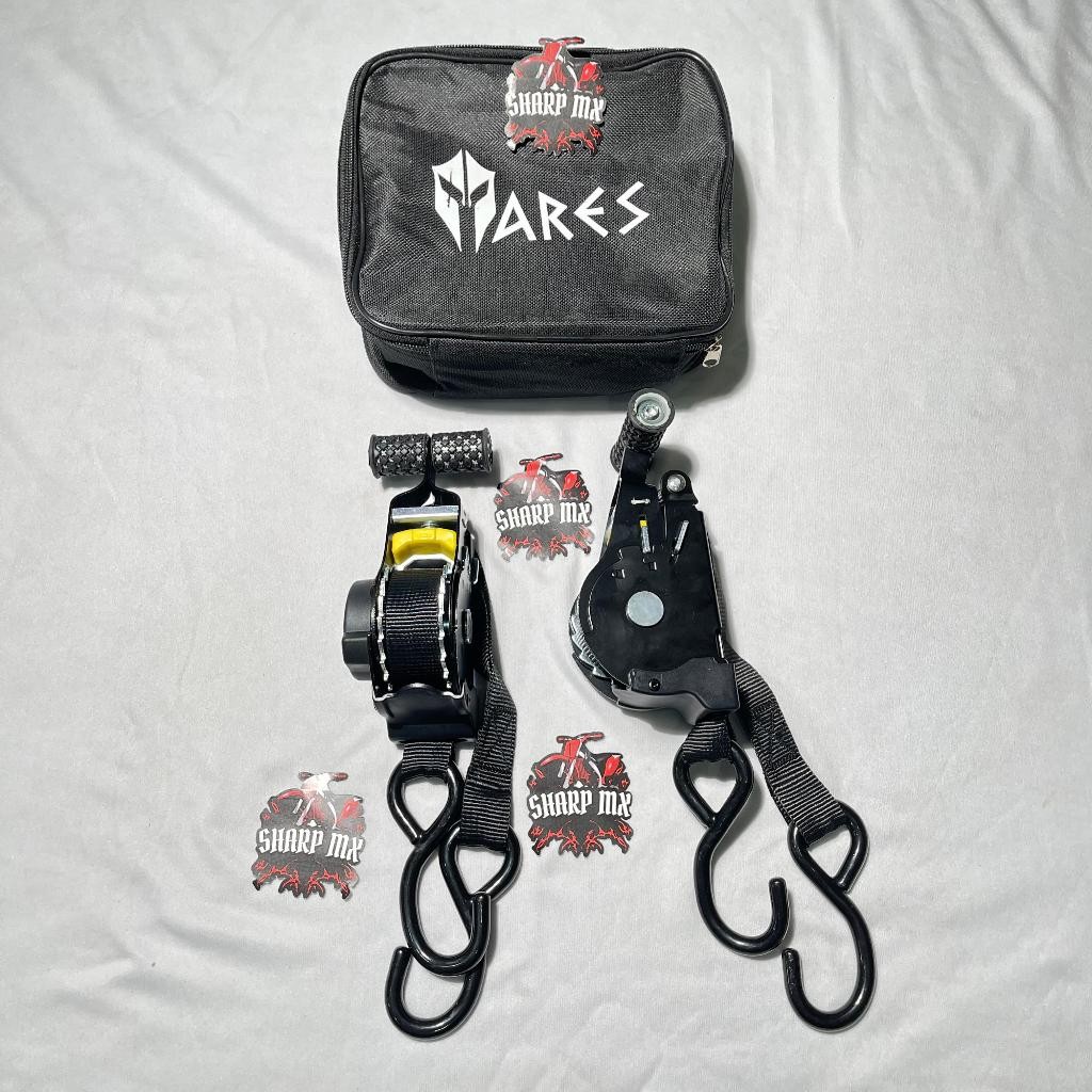 Jual Tali Tie Down Motor Auto Retract 1Inch Otomatis Gulung 2pcs + bag ...