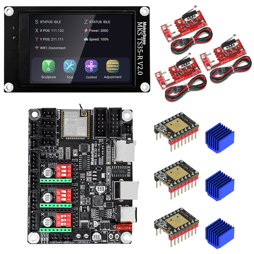 Jual Makerbase MKS DLC32 V2.1 32bits Motherboard Offline Controller ...