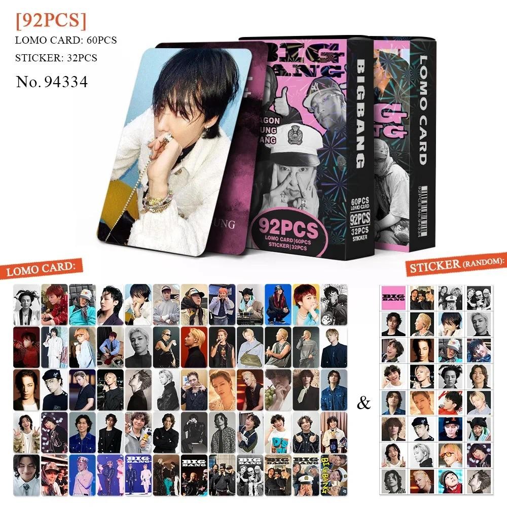 Jual 92Pcs BIGBANG Idol Boy Group New Series Lomo Cards G-DRAGON ...