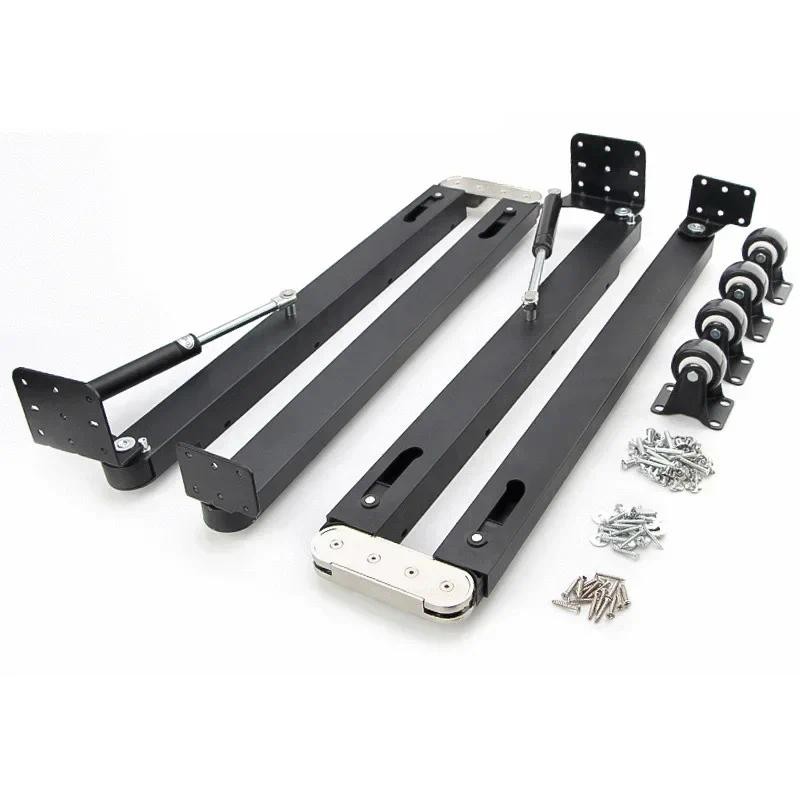 Jual Flip-down Folding Desk Hinges Hidden Dining Table Hinge Conceal ...