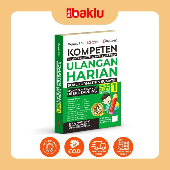 Jual BUKU KOMPETEN ULANGAN HARIAN KURIKULUM MERDEKA DEEP LEARNING SD/MI ...