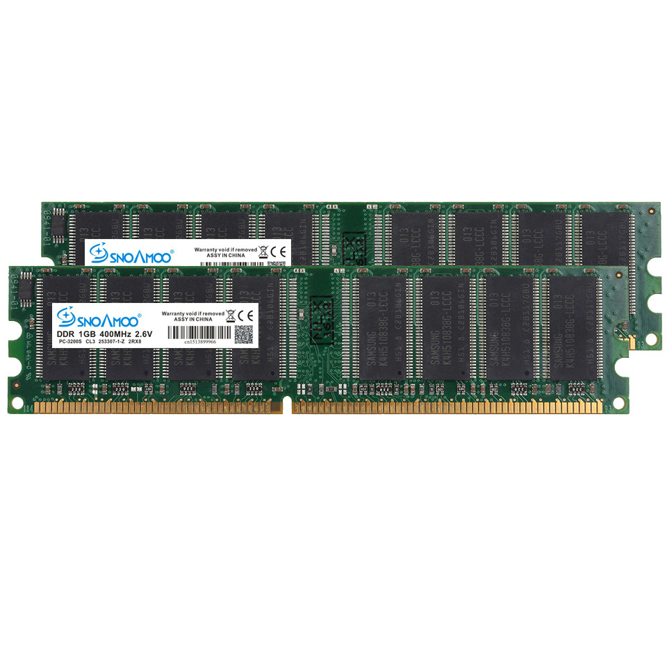1 GB DDR-RAM 184-pin PC-2700U non-ECC CL2.5 'Micron MT16VDDT12864AY
