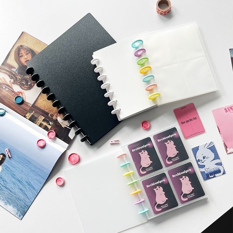 Jual A5 Mushroom Button Binder Album 80 Pockets 3inch 2R Photocard ...