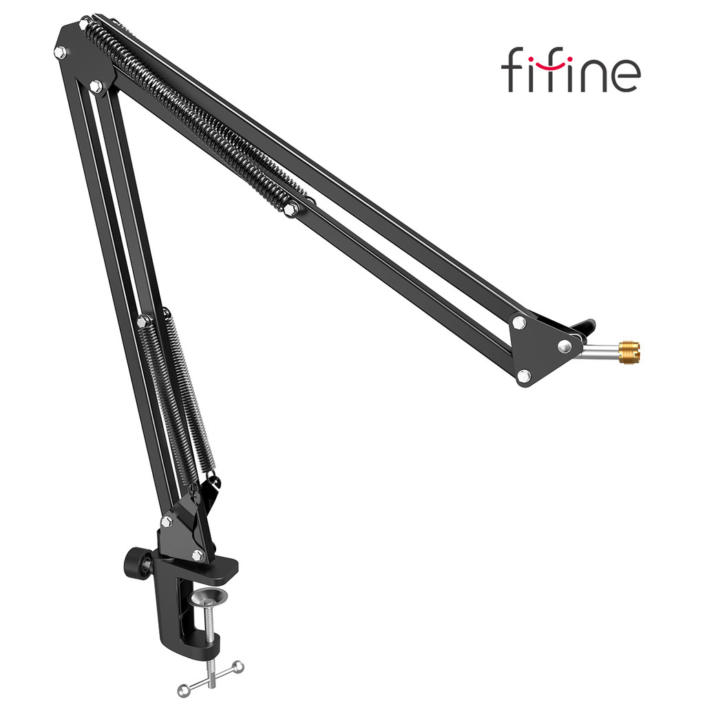 Jual FIFINE Microphone Arm Boom,Adjustable Suspension Boom with Heavy ...