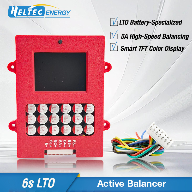 Jual Heltec Lithium titanate 6S Active balancer with voltage display ...