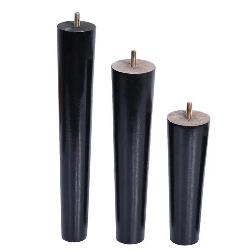 Jual Black Hardwood Furniture Feet Screw TV Cabinet Feet Elevated Feet ...