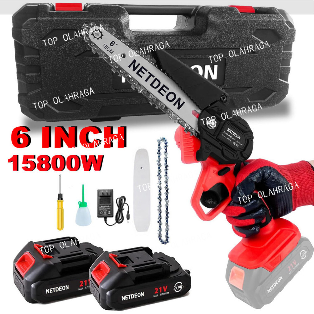 Jual Gergaji Rantai Listrik 6 Inci Portabel,Gergaji Listrik Lithium ...