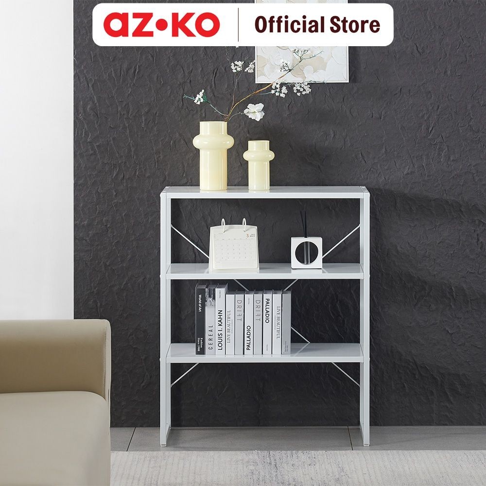 Jual AZKO Stora Fusion Kabinet Rak Besi - Putih Rak Pajangan Metal Rak ...