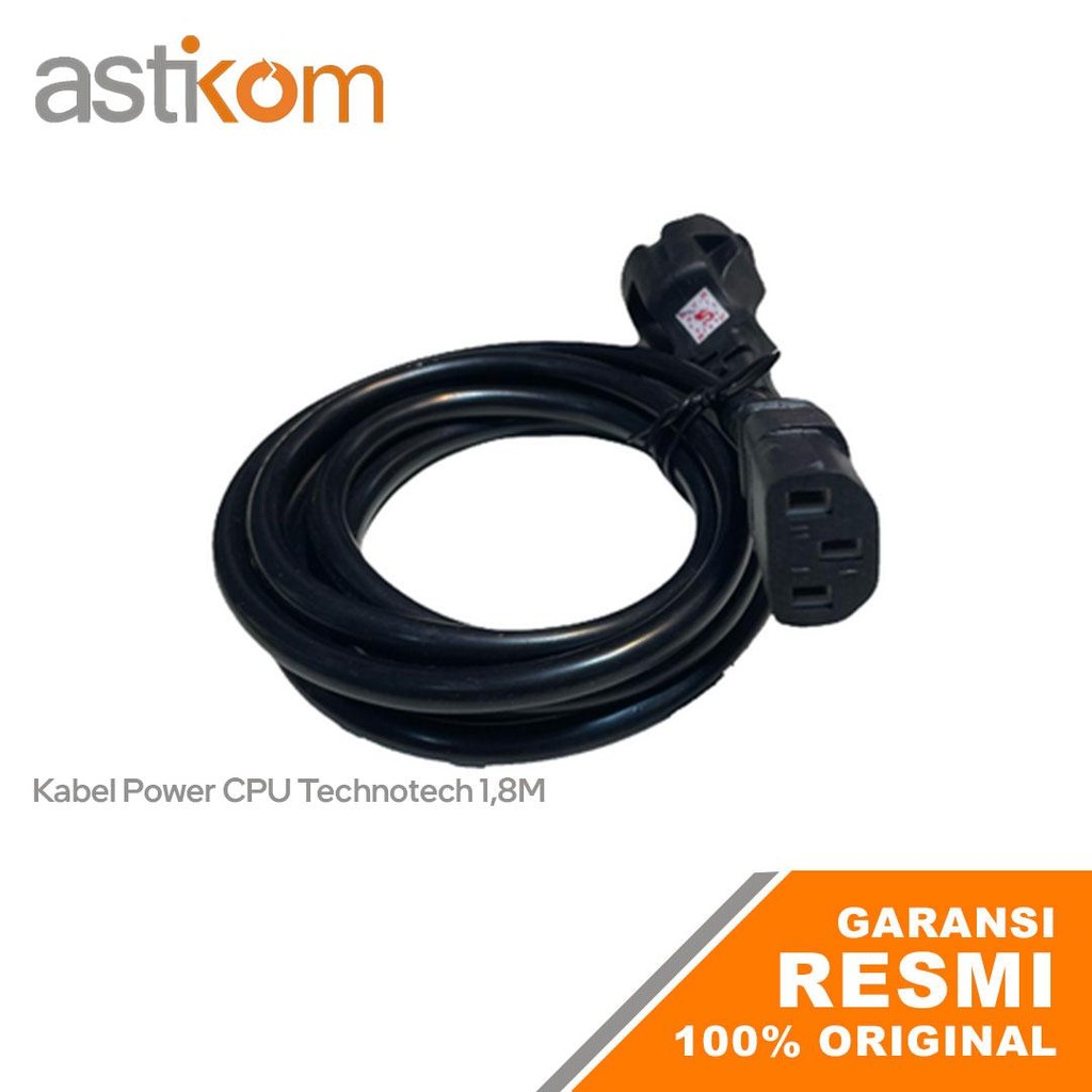Jual Kabel Power CPU Technotech 1,8M | Shopee Indonesia