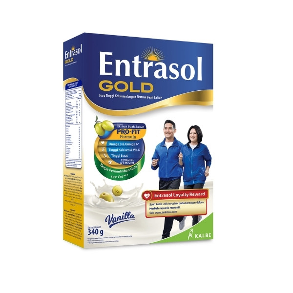 Jual ENTRASOL GOLD VANILLA BOX 340 GR | Shopee Indonesia