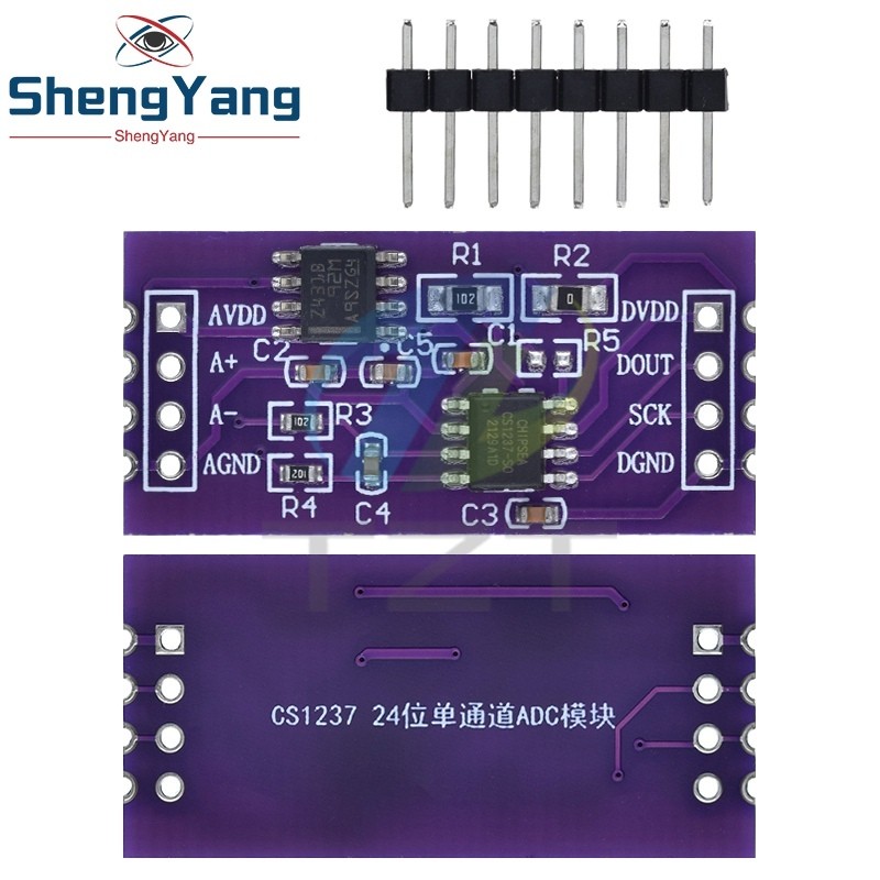 Jual TZT CS1237 24-bit Module Onboard TL431 External Reference Single ...