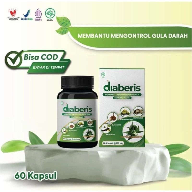 Di-a-be-Ris Original Obat Gula Darah Kencing Manis Diabetes Militus Kering Basah Ampuh