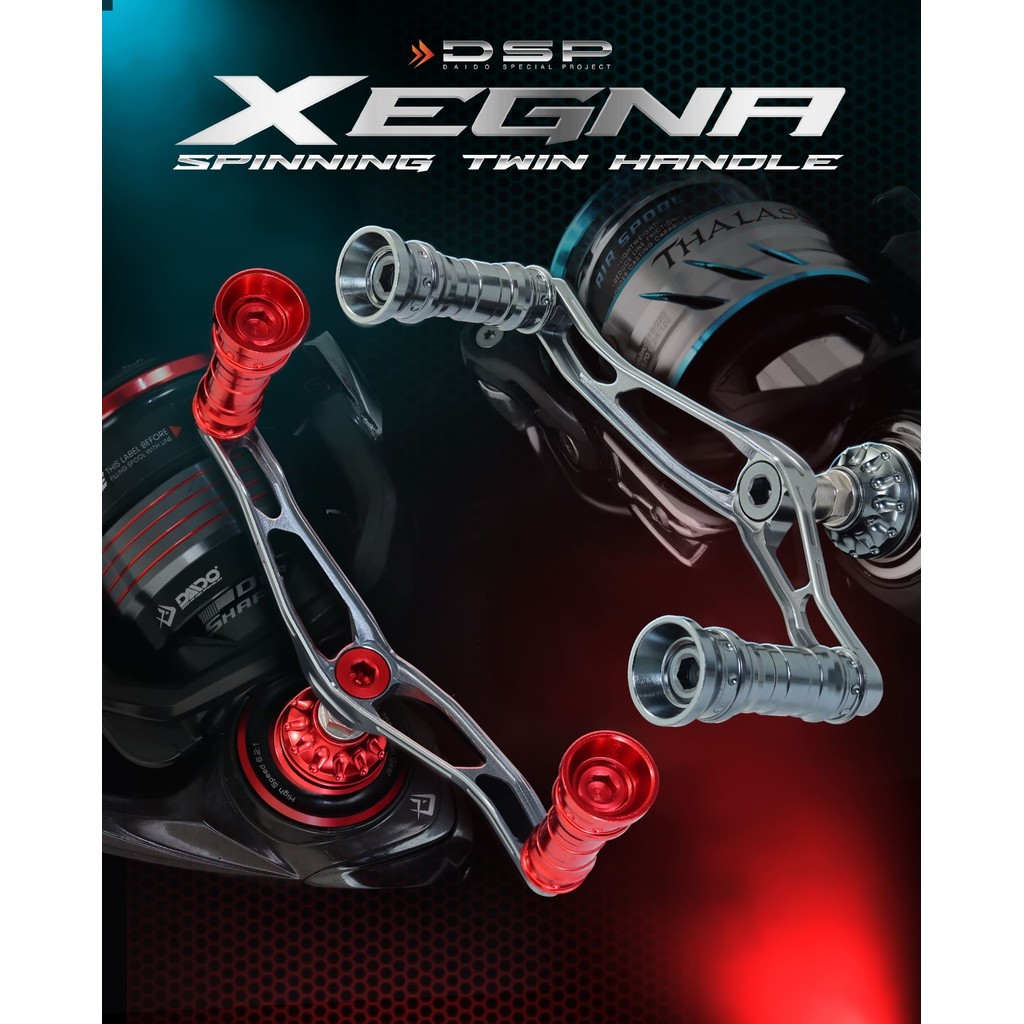 Jual Daido - DSP Twin Handle Xegna Spinning - Handle Reel | Shopee ...