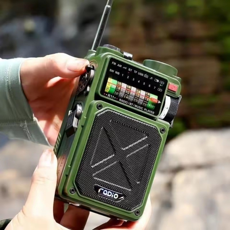Jual R11 Multifunction Emergency Rao BT Speaker Outdoor AM/FM/SW/WB ...