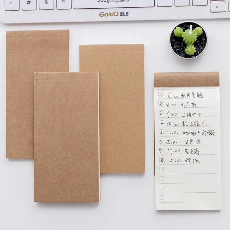 Jual Tearable Pocket Kraft Paper Memo Pad Notepad Stationery Memo Notes ...