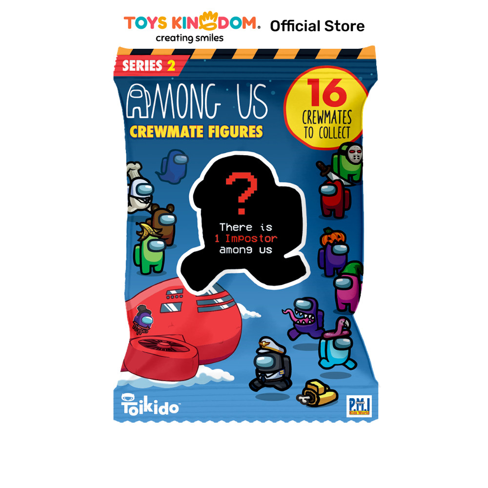 Jual Toys Kingdom Among Us Figure Crewmate Blind Foilbag S2 Toys Kids ...