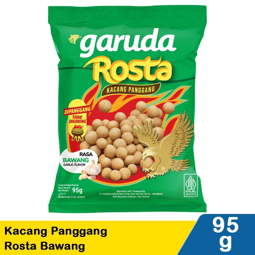 Jual GARUDA KACANG PANGGANG ROSTA BAWANG 95g | Shopee Indonesia