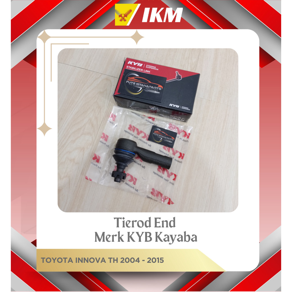 Jual Tie Rod Tierod End Merk KYB Kayaba Toyota Innova Th 2004 - 2015 ...