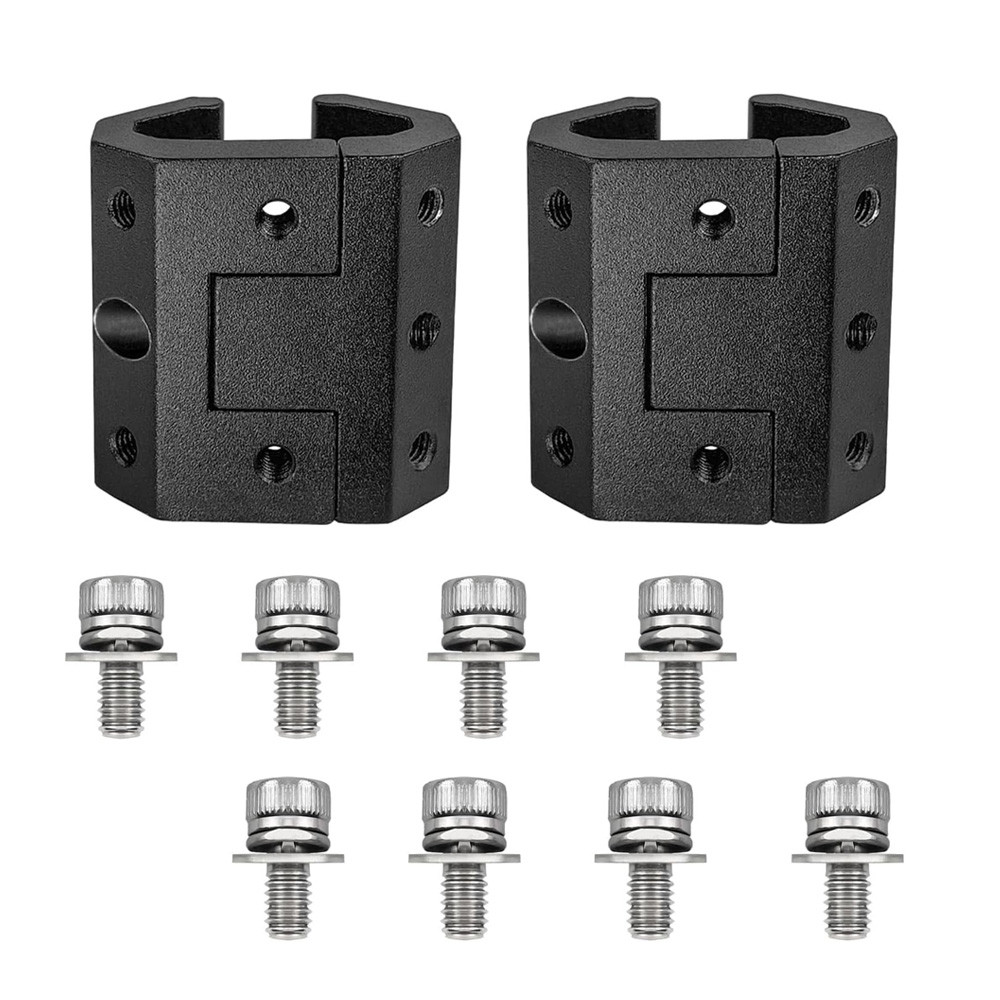 Jual 1Pair Rail Clip For Milwaukee Packout System Rails Universal Black ...