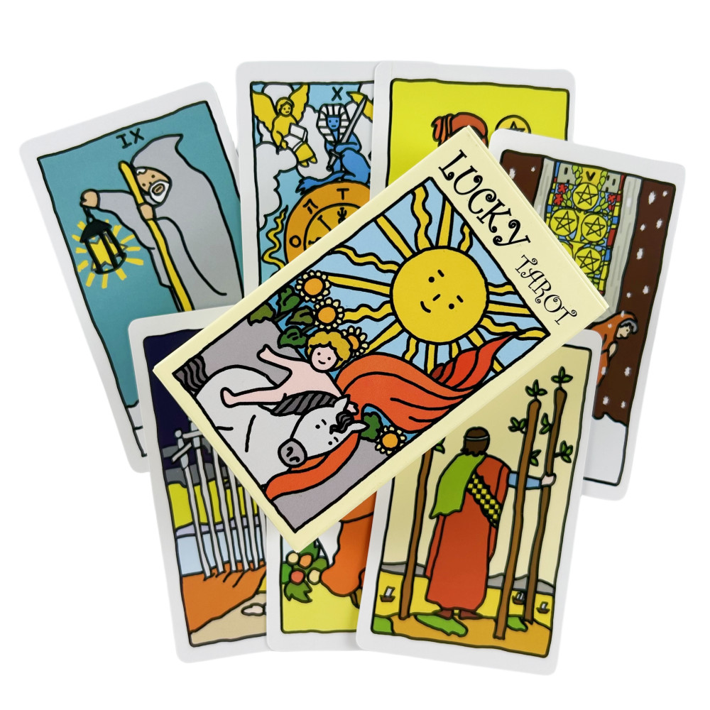 Jual Lucky Tarot Cards Of Rider Divination Fortune Telling Oracle ...