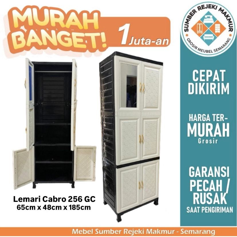Jual LEMARI NAPOLLY CABRO 256 GC BERKUALITAS MURAH MERIAH ANTI RAYAP ...