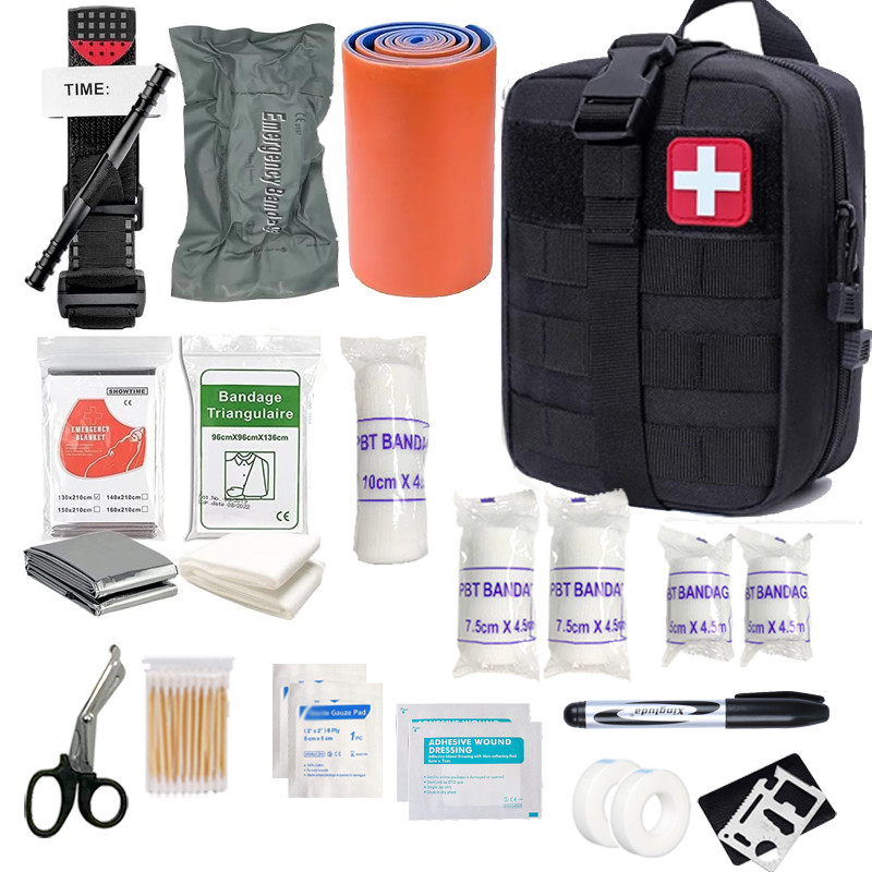 Jual 70pcs IFAK First Aid Kit with Tourniquet, EMT IFAK Mecal Kit ...