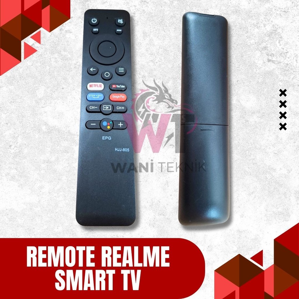 Jual Remote Realme Smart TV – Kompatibel Android TV Universal | Shopee ...