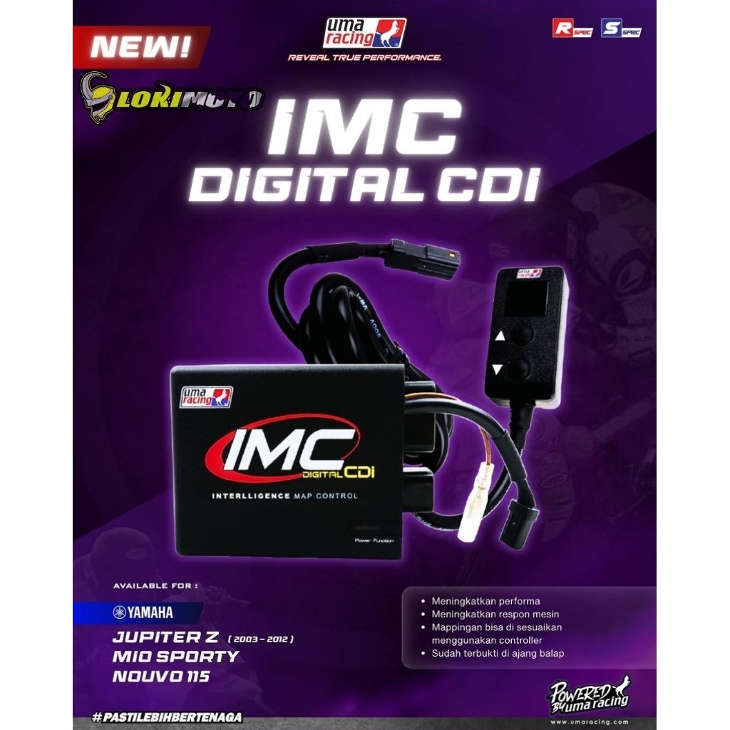 Jual CDI Uma Racing IMC Digital Jupiter Z Mio 5TL 5TP Sporty Nouvo ...