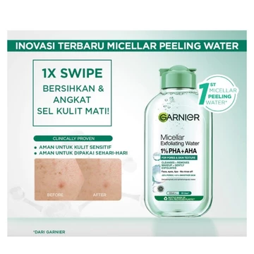 Garnier Micellar Water 125ml Untuk Kulit Kombinasi