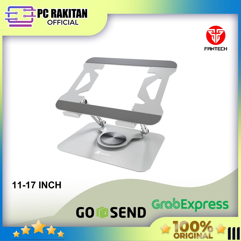 Jual FANTECH NS10 LAPTOP STAND LIPAT ROTATE 11-17 INCH | Shopee Indonesia