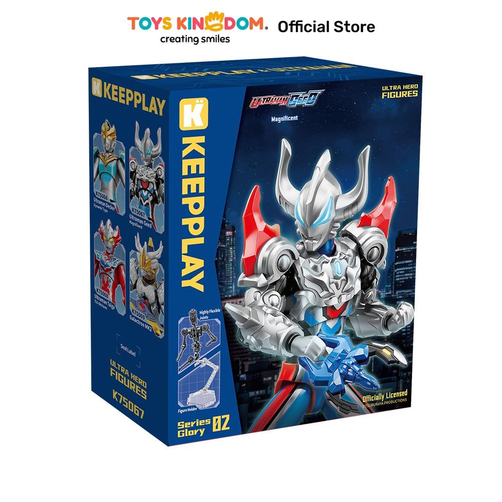 Jual Toys Kingdom Keepplay Series Glory 02 Action Figure Ultraman Geed ...