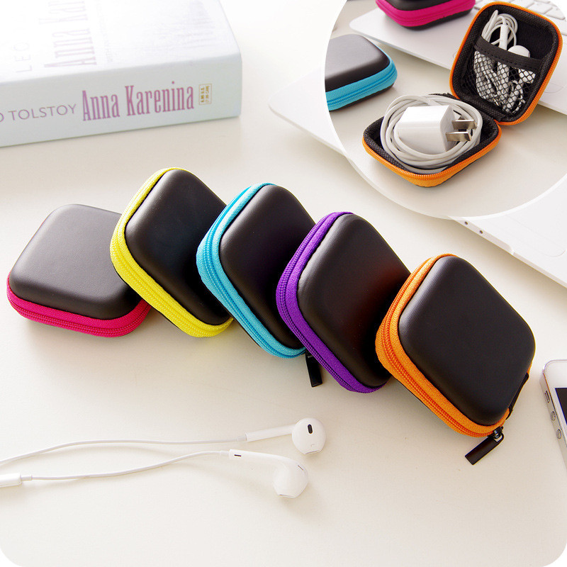 Jual Mini Earphone Protective Bag Box Hard EVA Case gital arger ...