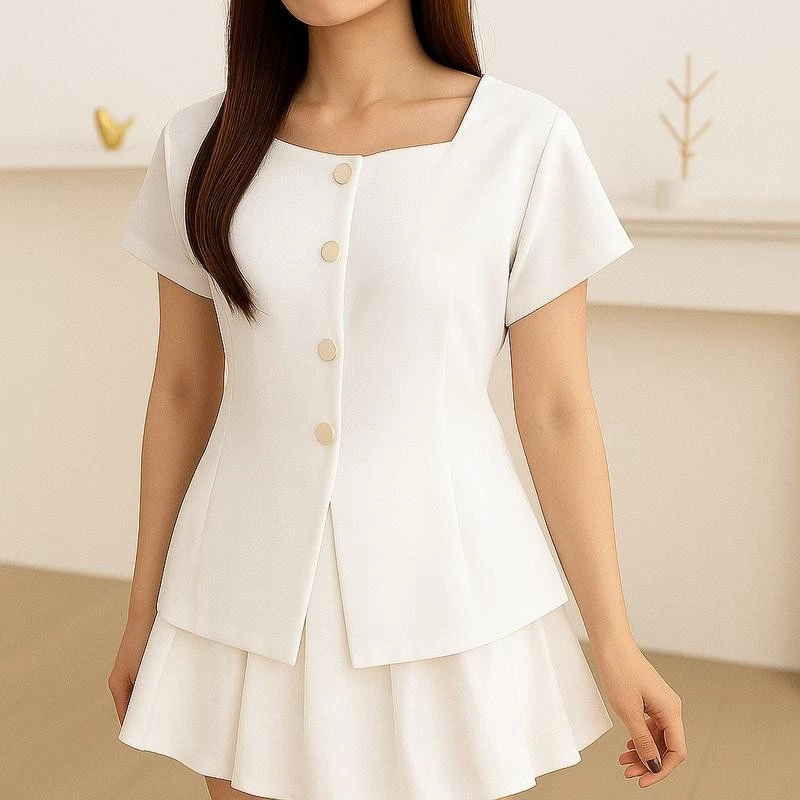 Gambar 6 ELYSE Soren Top / Avery Top ✨ Atasan Wanita Modis & Simple – Wajib Punya!