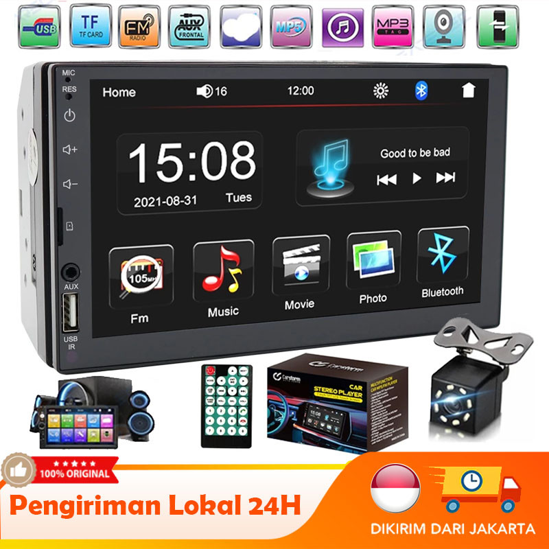 Jual 7021/7101/7018b Head Unit Double DIN Android 7 INCI Audio Car MP5 ...