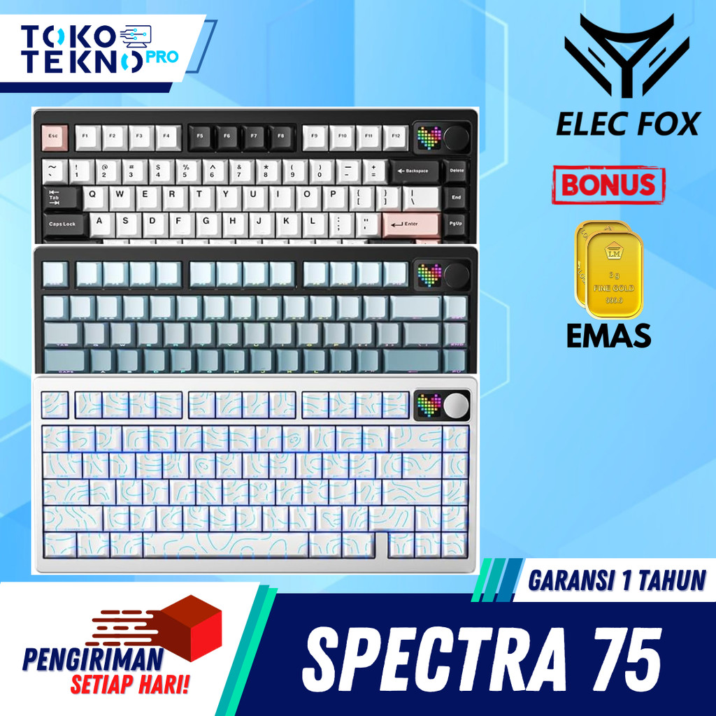 Jual Elecfox / Elec Fox Spectra 75 / Spectra-75 / Spectra75 Wireless ...