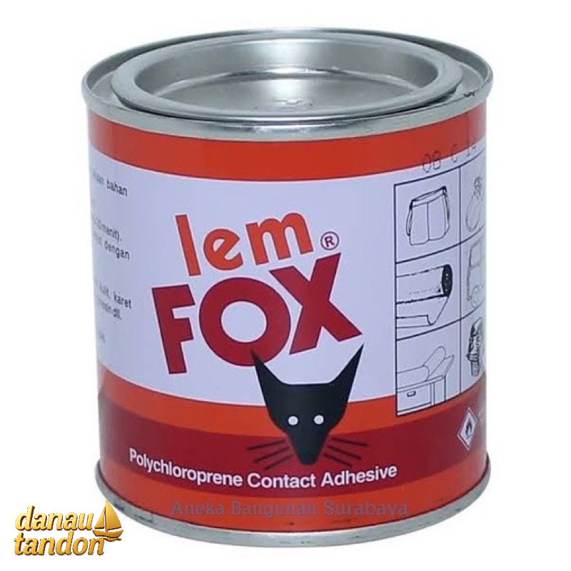 Jual Lem Kuning Fox Serbaguna 70 Gram (1 Kaleng) | Shopee Indonesia