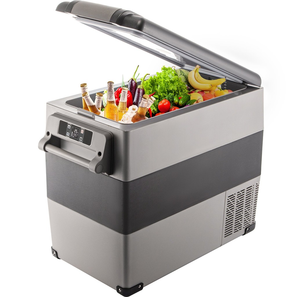 Jual Factory Price 55L Portable Mini Fridge Compressor Car Fridge ...