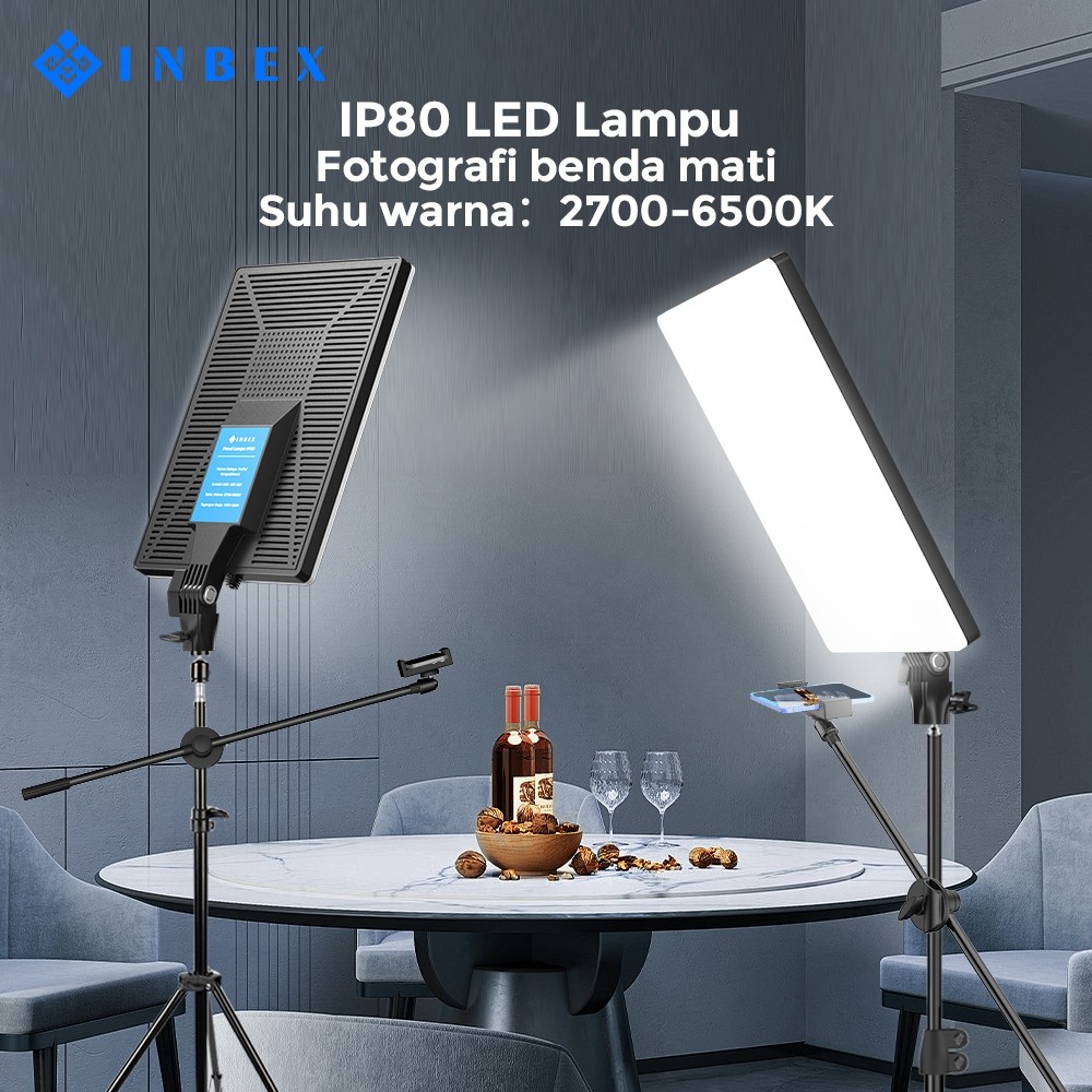 Jual CASEORY ⭐Siap INBEX IP80 80W lighting Studio 20 inci foto Lampu ...