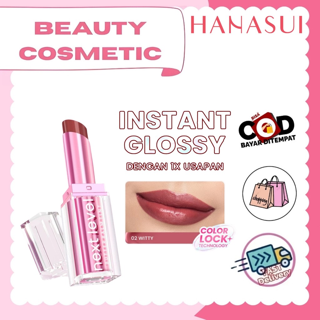 Jual Hanasui Next Level Butter Balm - Color Butter Balm Tinted Lip Balm ...