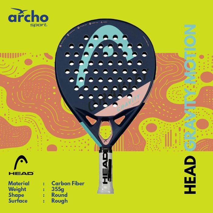 Jual HEAD Gravity Motion Padel Racket / Raket Padel - ORIGINAL 100% ...