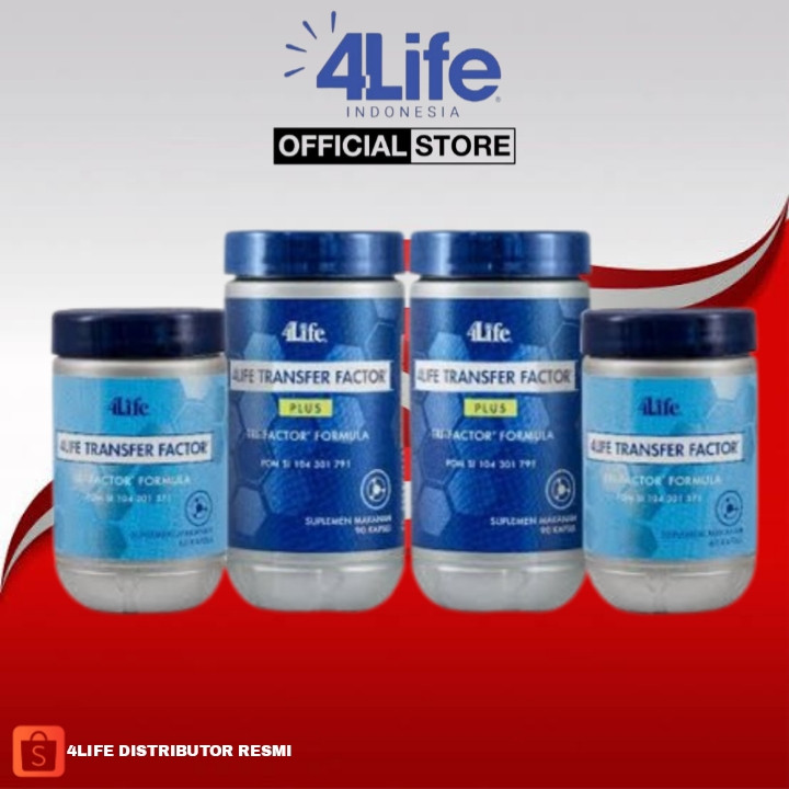 Jual 4Life Transfer Factor Plus Formula 90Capsule Suplemen Multivitamin ...