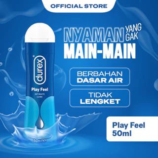 Durex Play Feel Pelumas Gel Seks Pria & Wanita 50ml Bottle - Lubricant Water Based Sex Lube