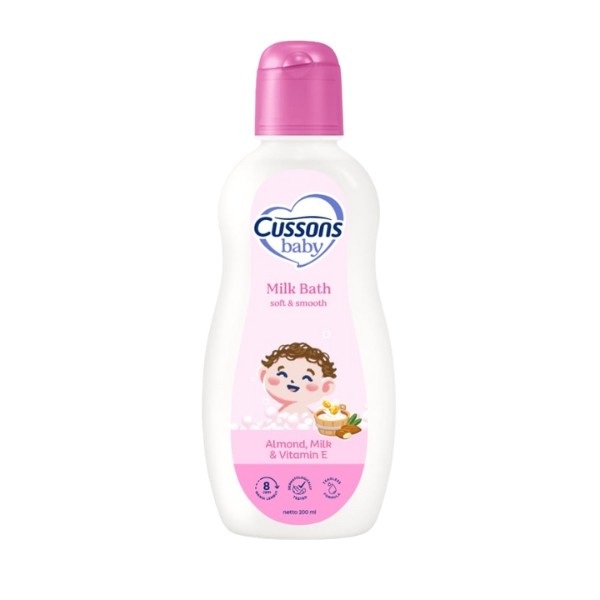 Jual CUSSONS BABY MILK BATH SOFT & SMOOTH 200 ML | Shopee Indonesia